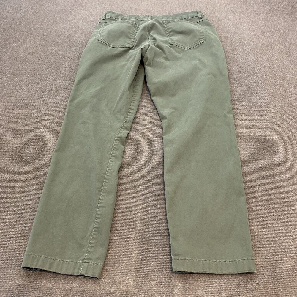 Hickey‎ Freeman Pants Jeans Mens 32x29 Light Green Stretch Denim